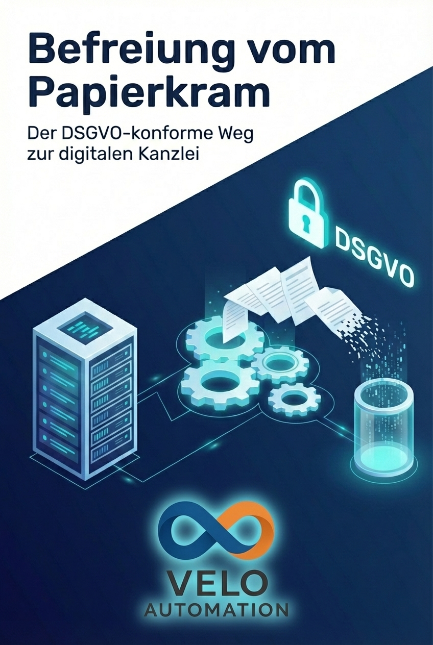 Die Papierlose Kanzlei – Buchcover